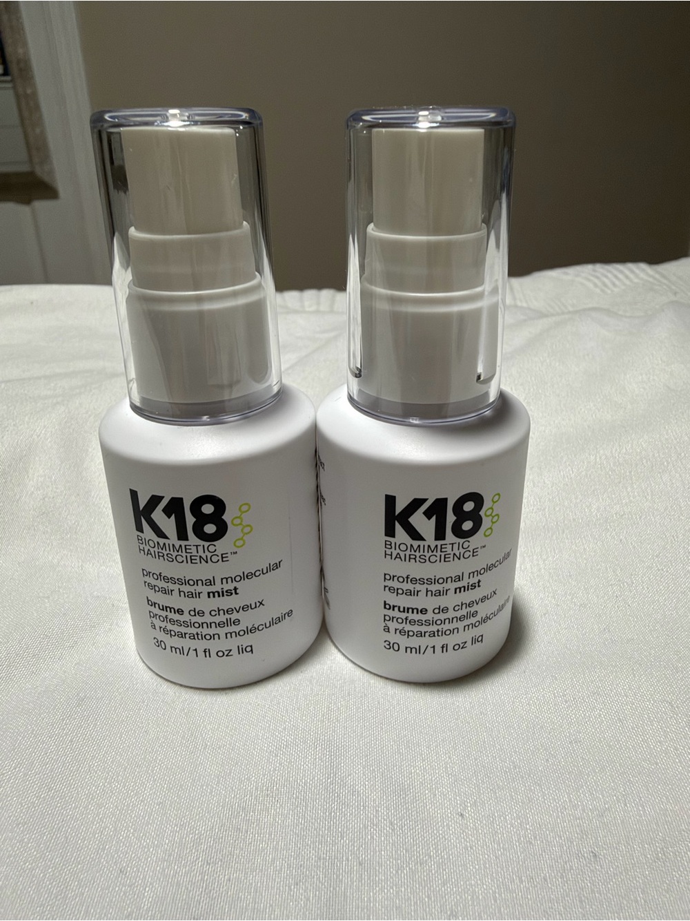 Professional Molecular Repair Hair Mist — White